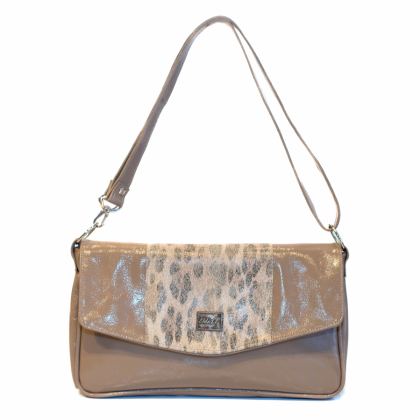 Cartera Agostina costra hueso y hiena