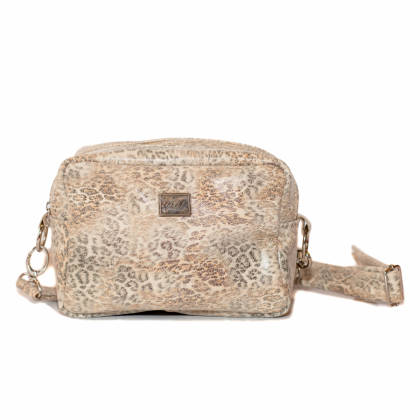 Cartera Ely Patch Hueso