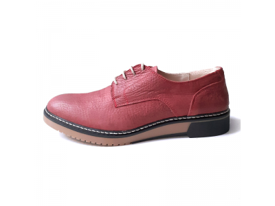 Zapato Eucalipto 500 Graneado rojo