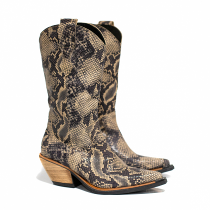 Bota Mónaco 43 Vibora hueso