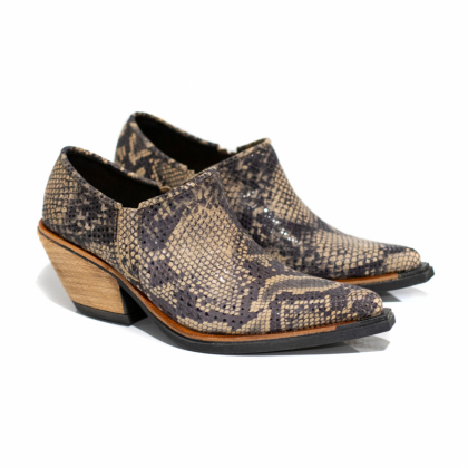 Bota Monaco 40 Vibora hueso