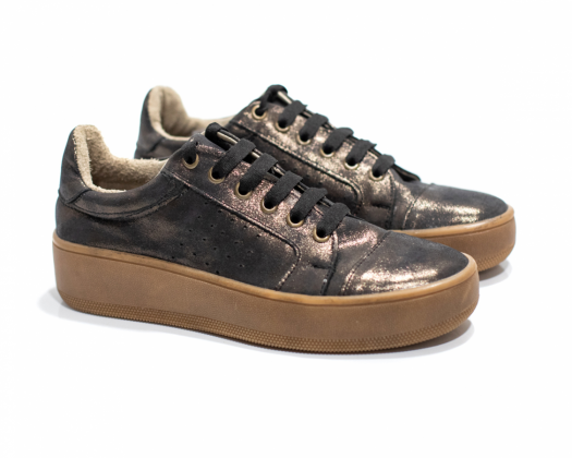 Zapatilla Creta Mancha Plomo