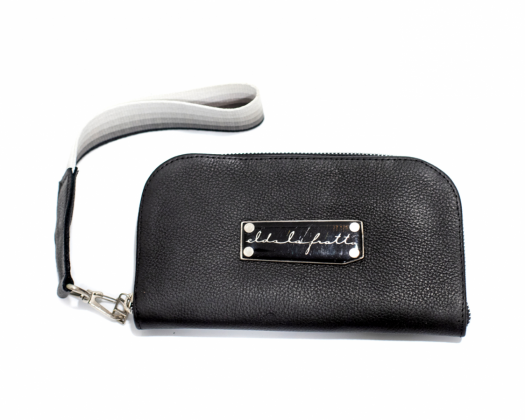 Billetera Flouter Negro con Correa