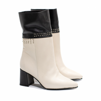 Bota 2421 Tiza y Negro